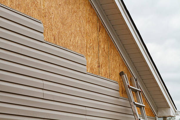 Professional Siding technician working in Dawson, MN